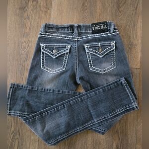 Thrill Women's Skinny Jeans - Dark Gray